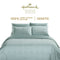 Long-Staple Cotton Bed Sheet – 1200TC Dobby Meander Blue