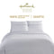Long-Staple Cotton Bed Sheet – 1200TC Dobby White