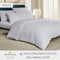 Hallmark Simplicity Premium Cotton 1200TC Dobby Bed Linen - White