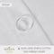 Hallmark Simplicity Premium Cotton 1200TC Dobby Bed Linen - White