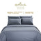 Long-Staple Cotton Bed Sheet – 1200TC Dobby Stone Blue