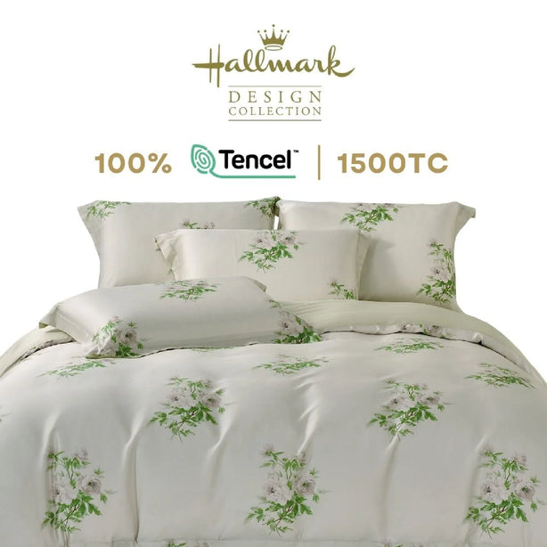 Pure Tencel - Floral Green
