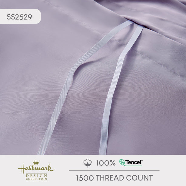 Pure Tencel - Geometric Purple