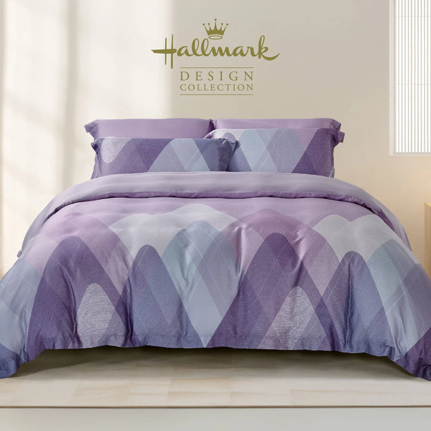 Pure Tencel - Geometric Purple