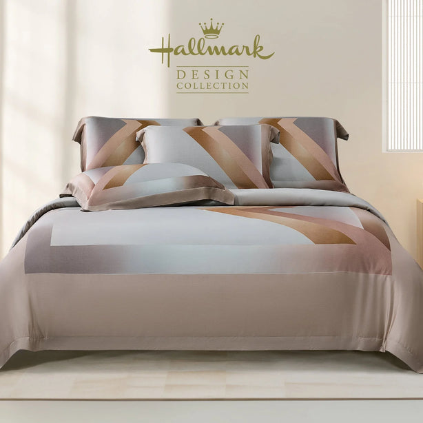 Pure Tencel - Chevron Grey