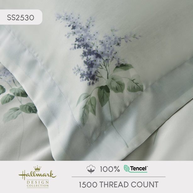 Pure Tencel - Floral Blue