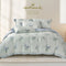 Hallmark Morbida Pure Tencel 1500TC Print Bed Linen - Floral Blue