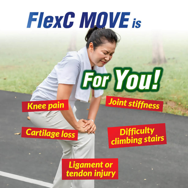 LABO Nutrition FlexC MOVE UC-II 3X Better than Glucosamine Chondroitin for Joints
