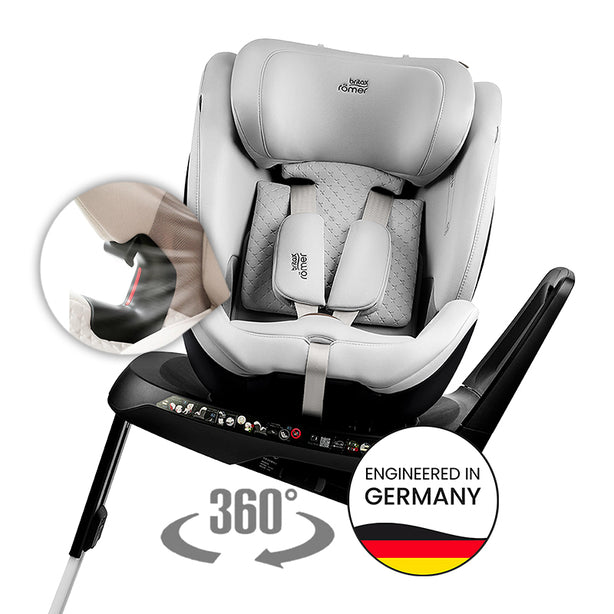 Britax Swivel-Grow Max Air Car Seat - Linen Grey