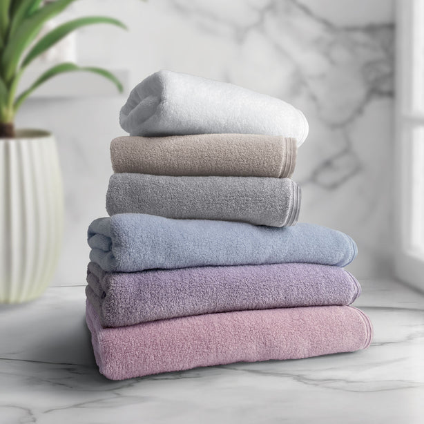 Charles Millen Signature Loft 100% Cloud-like Premium Cotton Bath Linen, Sports Bath Towel, Set Of 2