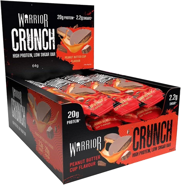 Warrior Crunch Protein Bar (Box of 12)
