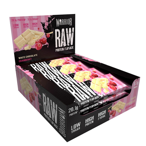 Warrior RAW Protein Flapjack (Box of 12)