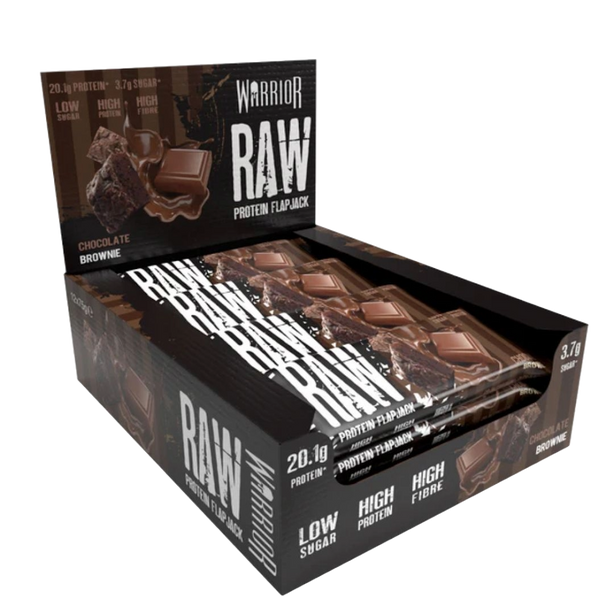 Warrior RAW Protein Flapjack (Box of 12)
