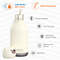ASBV05460 ASOBU Bestie Kids Thermal Water Bottle - Bear | Cute Insulated Leak-Proof Stainless Steel