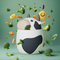 AFC05838 ASOBU Bestie Kids Thermal Food Container - Cow | Cute Insulated Lunch Box