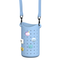 ASP05846 ASOBU Bestie Adjustable Bottle Sling Strap - Blue | Kids Hands-Free Water Bottle Carrier