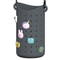 ASP05848 ASOBU Bestie Adjustable Bottle Sling Strap - Smoke Grey | Kids Hands-Free Water Bottle Carrier