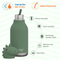 ASBV05490 ASOBU Bestie Kids Thermal Water Bottle - Dinosaur | Cute Insulated Leak-Proof Stainless Steel