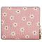 Coach Snap Wallet With Floral Print - Pink Multi CFE05