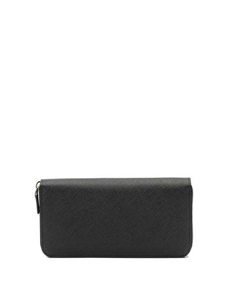 Prada Saffiano leather wallet - Black