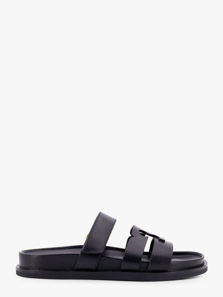 Tory Burch Ines leather sandals - Dustyalmond