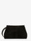 Toteme T-Lock suede handbag - Espresso