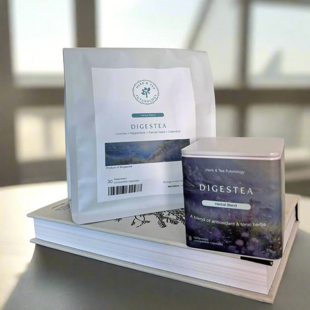 Digestea - Natural Digestive Wellness Tea Capsules