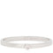 Kate Spade Everyday Spade Thin Metal Bangle Bracelet in Silver o0ru3143