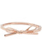 Kate Spade Skinny Mini Bow Bangle Bracelet in Rose Gold k9250