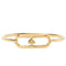 Kate Spade Cut To The Chase Oval Spade Bangle Bracelet - Gold KM177