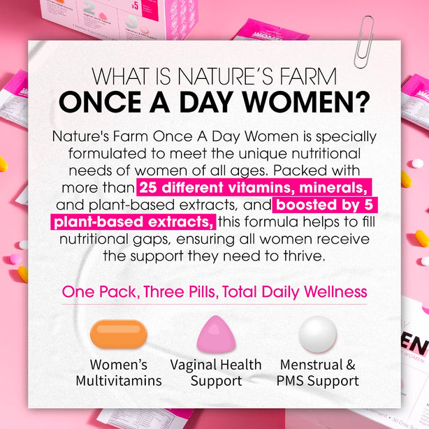 Nature's Farm® Women Once A Day 30s