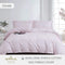 Hallmark Simplicity Premium Cotton 1200TC Plain Bed Linen - Lavender