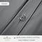 Hallmark Simplicity Premium Cotton 1200TC Plain Bed Linen - Dark Grey