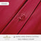 Hallmark Simplicity Premium Cotton 1200TC Plain Bed Linen - Rose Red