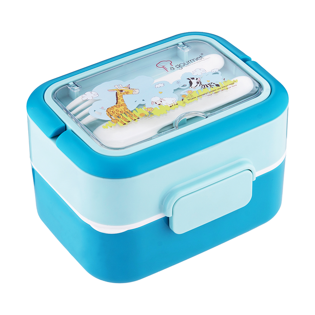 La Gourmet Ray Of Hope 1200ml, 2-Tier Tiffin Carrier