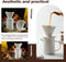 StitchesandTweed Pour Over Coffee Maker Set Vintage Ceramic