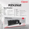 Cliptec RZK262 USB 104 Keys Keyboard And 2400DPI Silent Mouse Combo Set - Black