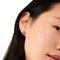 Kate Spade Everyday Spade Stone Studs Earrings in Clear/ Gold KK008