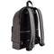 Coach West Backpack Bag In Signature Canvas With Varsity Stripe - Grey/ Ochre/ Chalk CV922