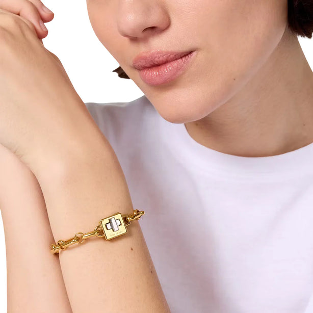Kate Spade Phoebe Turnlock Bracelet - Gold/ Silver KL506