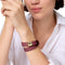 Kate Spade Phoebe Leather Double Wrap Bracelet - Dark Merlot KL499