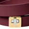 Kate Spade Phoebe Leather Double Wrap Bracelet - Dark Merlot KL499