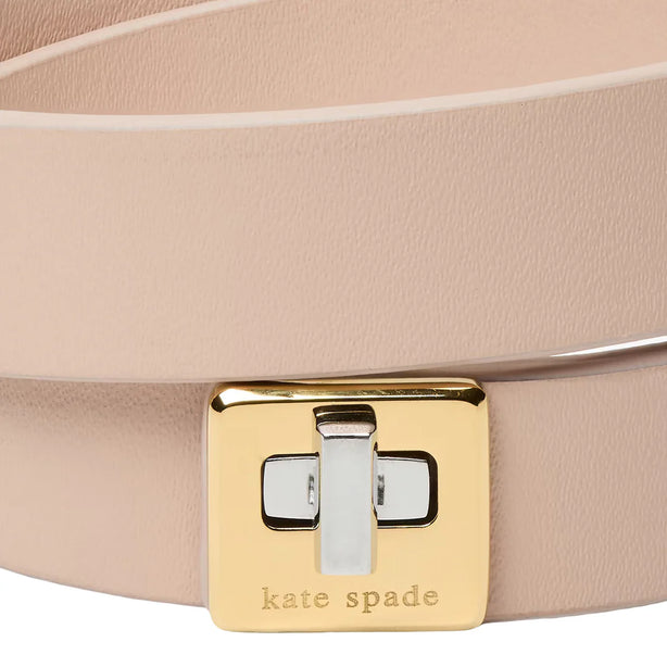 Kate Spade Phoebe Leather Double Wrap Bracelet - Tan KL499