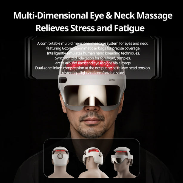 Breo - Hair 3 Head Massager