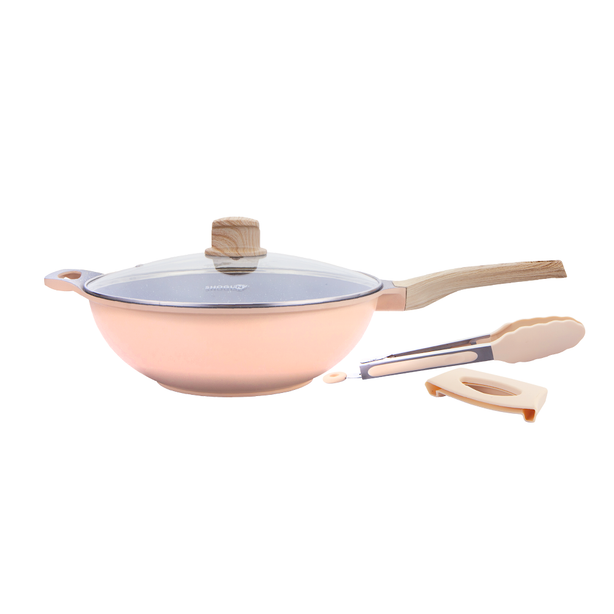 Shogun Ray of Hope 32cm Wok with Glass Lid