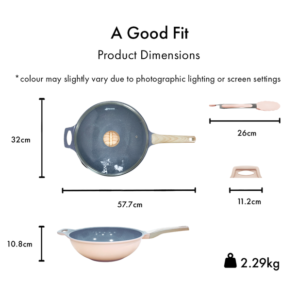 Shogun Ray of Hope 32cm Wok with Glass Lid