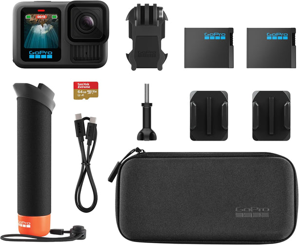 GOPRO HERO13 BLK + ACCESSORIES BUNDLE