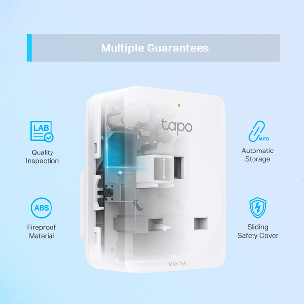 Tp-Link Tapo P100 Smart Plug (2Pack)