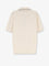 Fendi Cotton and silk polo shirt with FF embroidery - Naturale Navy