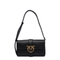Love Bag Medium Leather Crossbody - Black